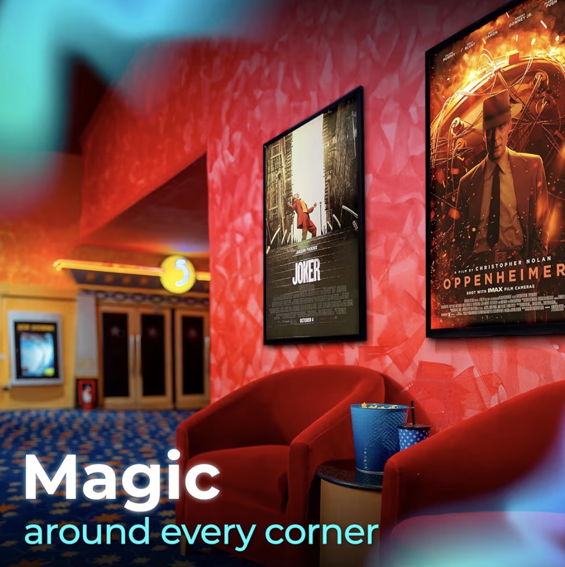 3-PACK Glowbox "World Famous" LED Poster Frames