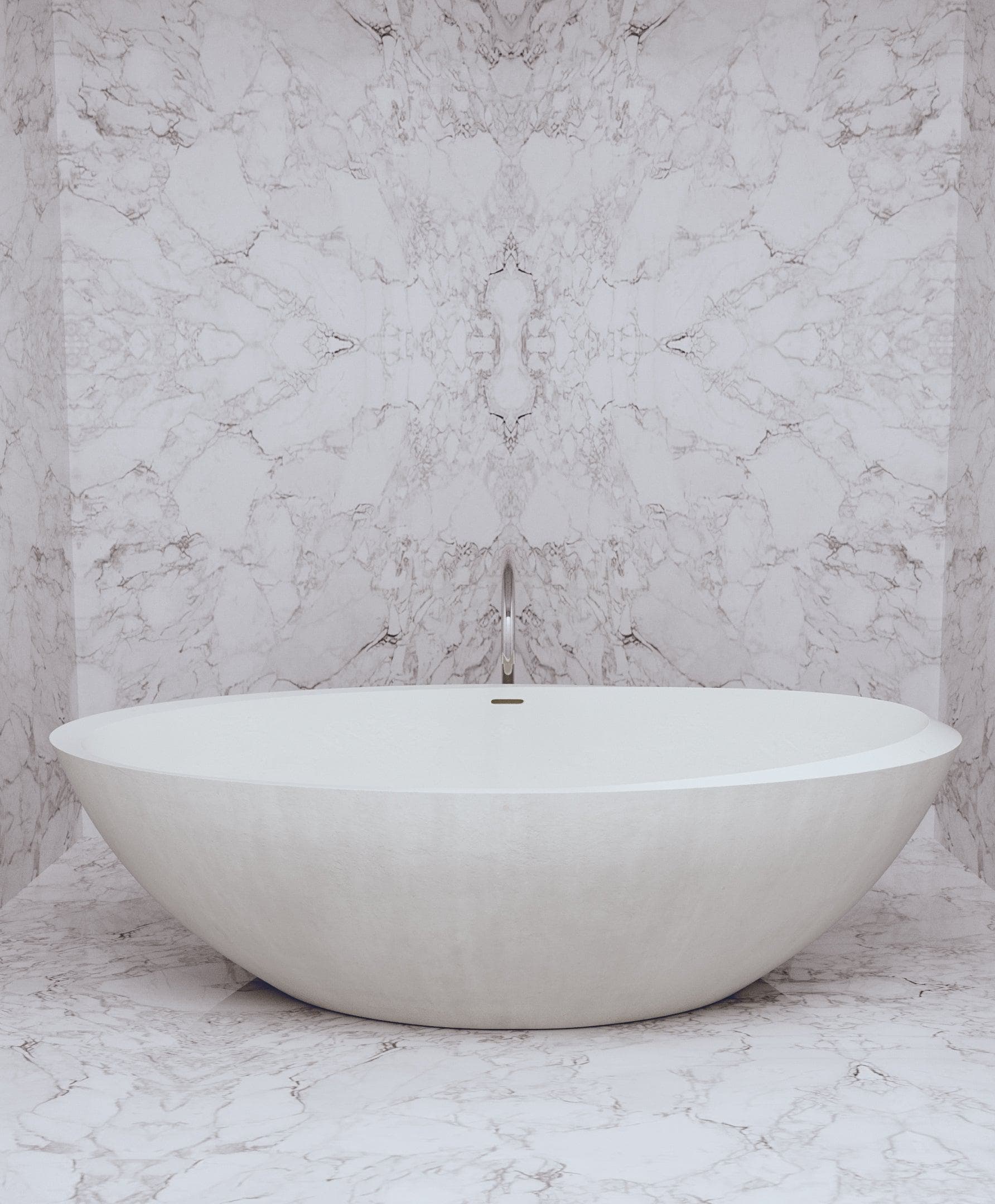 Freestanding Oval bathtub