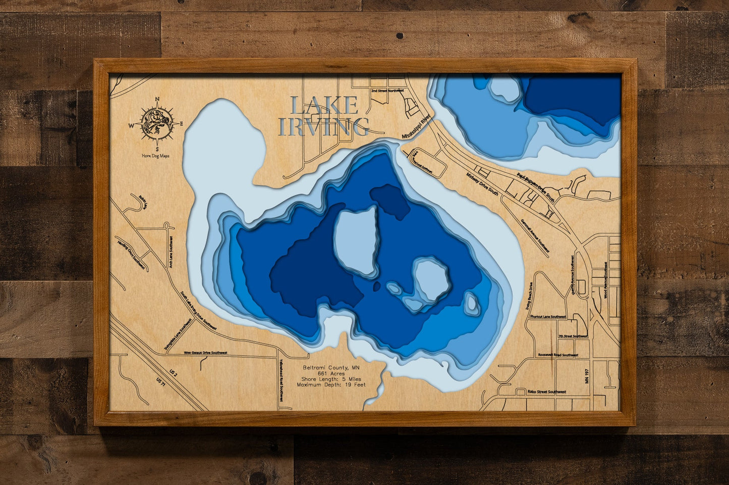 Lake Irving in Beltrami County, Minnesota