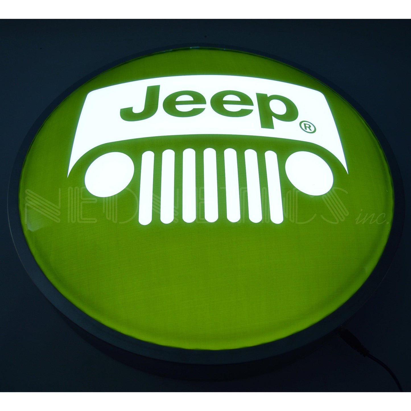Jeep Backlit LED Sign (15")