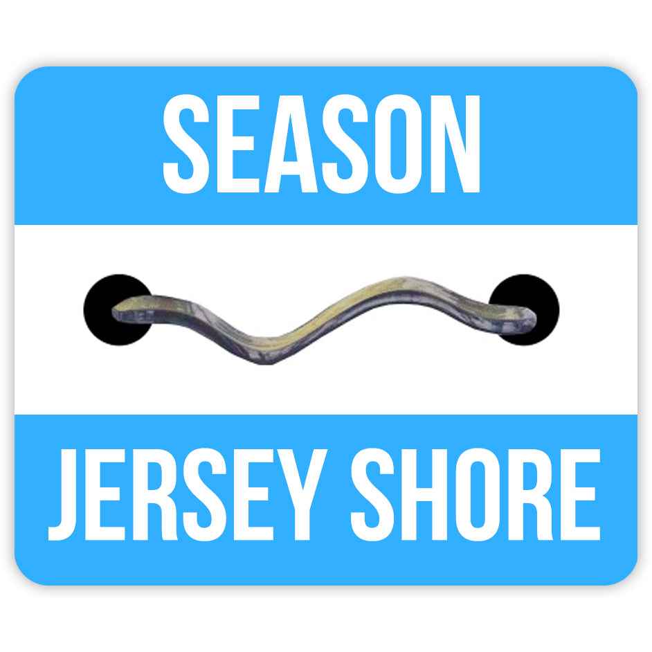 Jersey Shore Season Beach Badge Flexible Magnet
