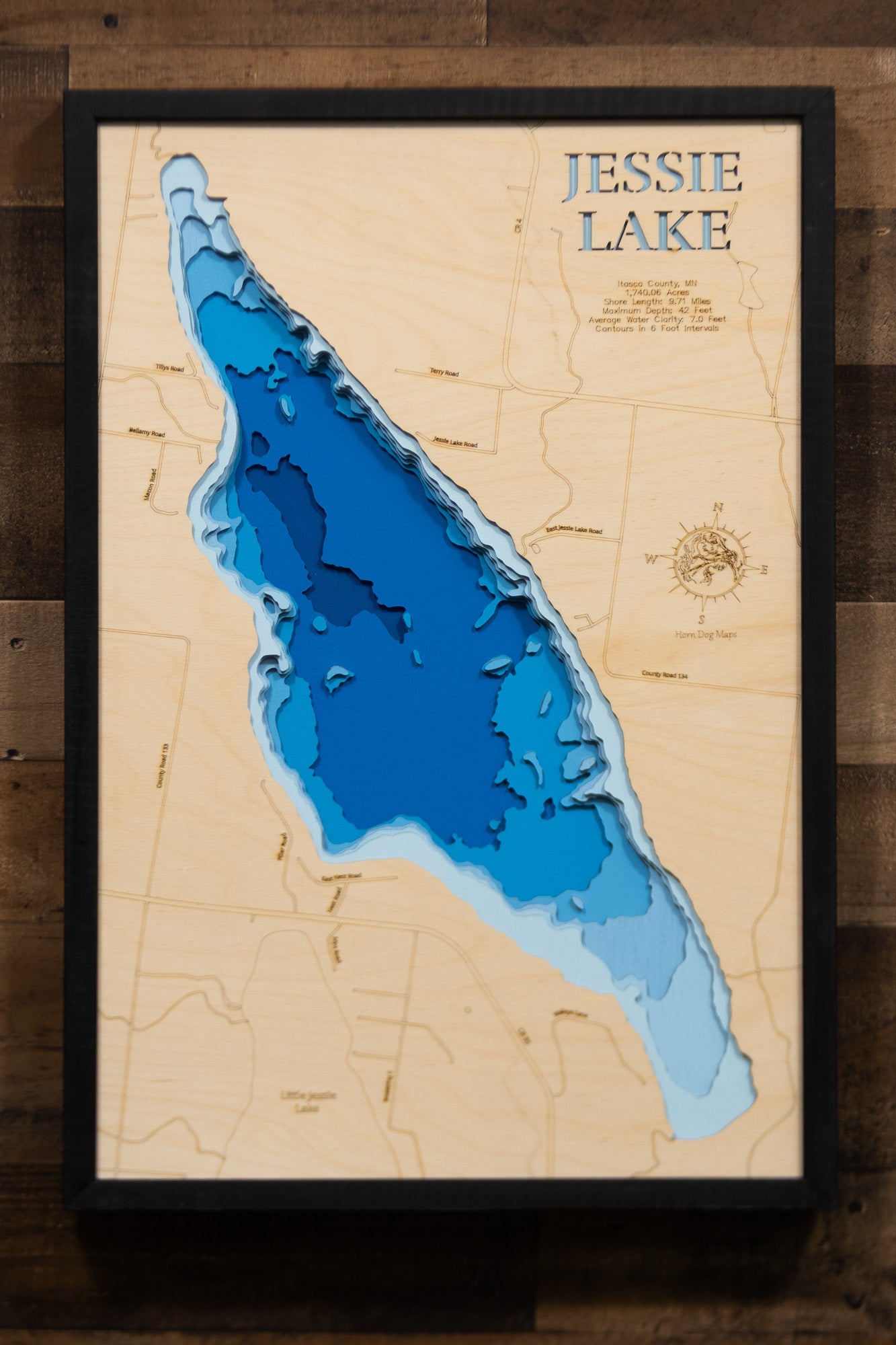 Jessie Lake in Itasca County, Minnesota
