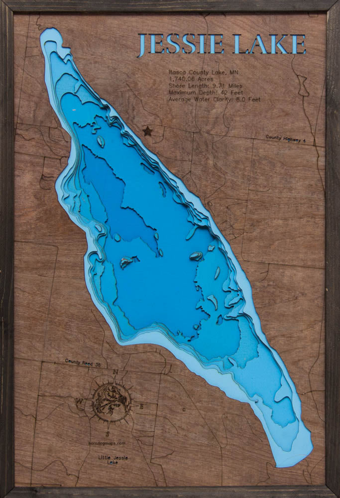 Jessie Lake in Itasca County, Minnesota