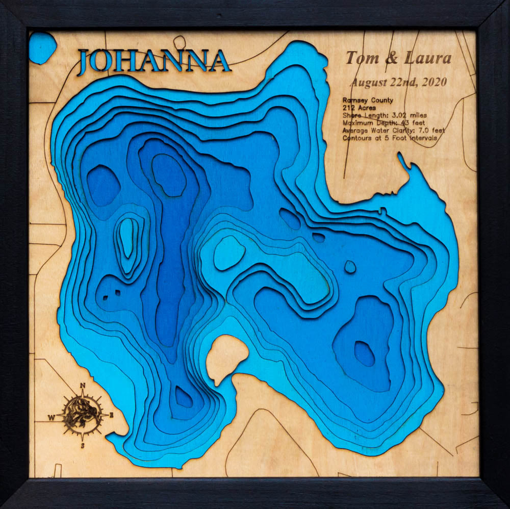 Johanna Lake in Ramsey County, Minnesota