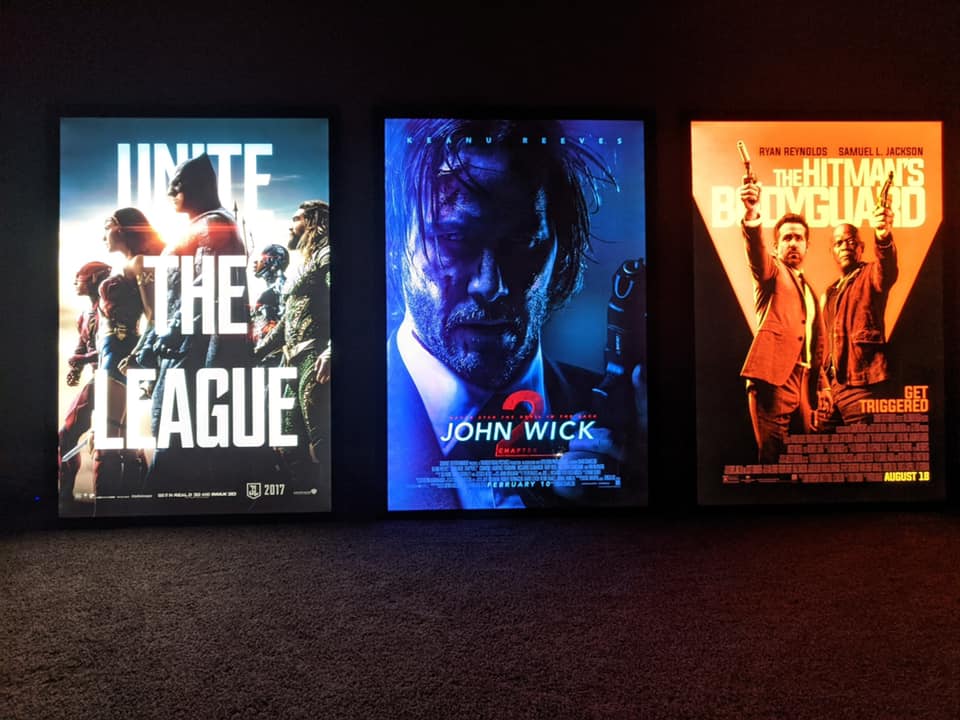 3-PACK Glowbox "World Famous" LED Poster Frames