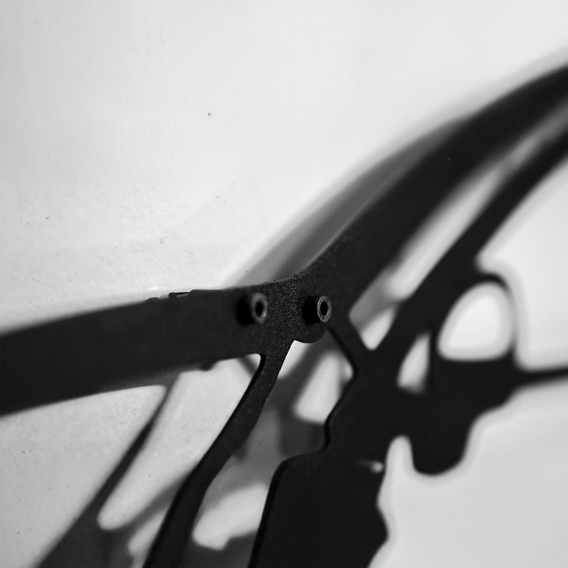 2022 Volkswagen Golf GTI Wall Art – Steel Silhouette with Spinning Wheels-KAFMEKA010