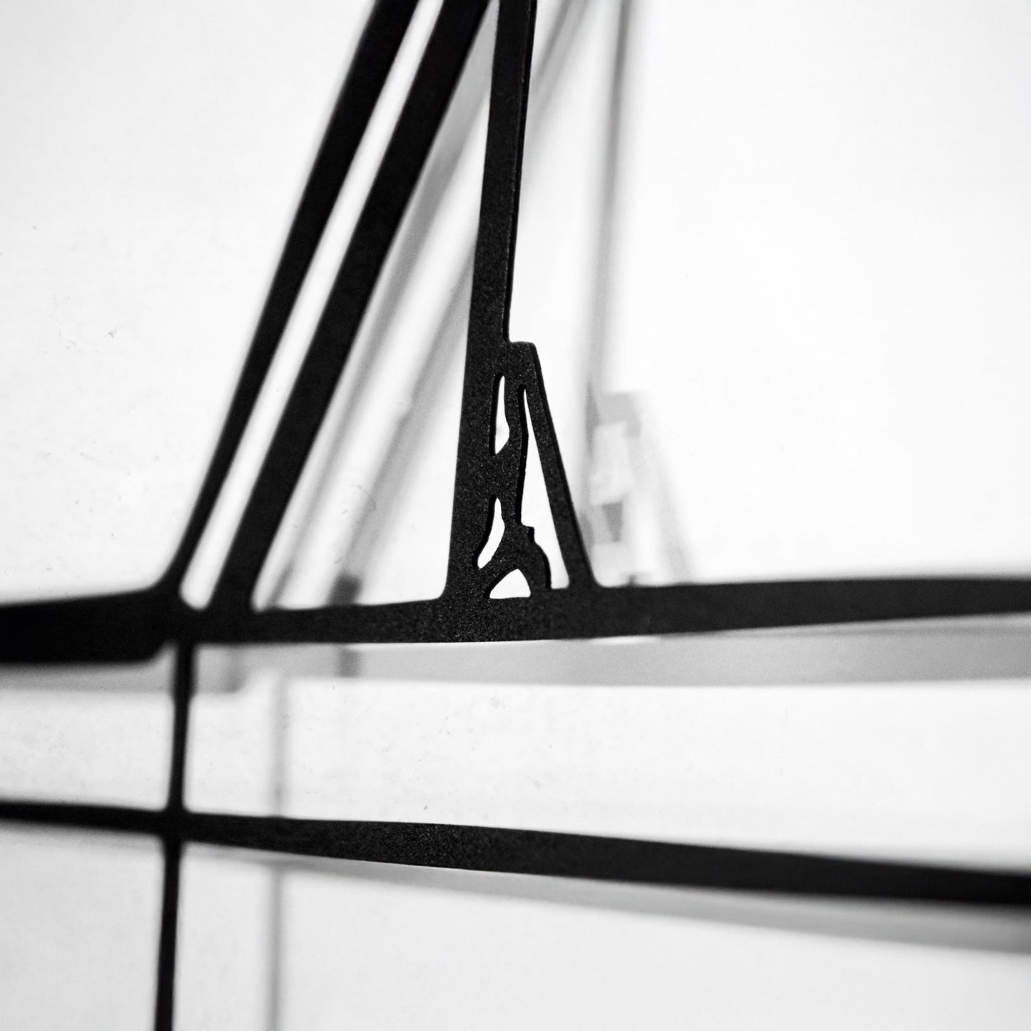 1972 Ford Bronco Wall Art – Classic 4x4 Steel Silhouette with Spinning Wheels-KAFMEKA026