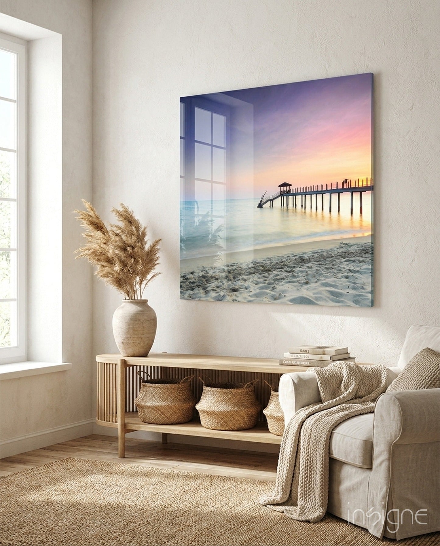 Dock Glass Wall Art
