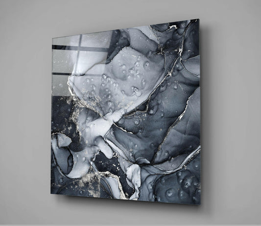 Abstract Glass Wall Art