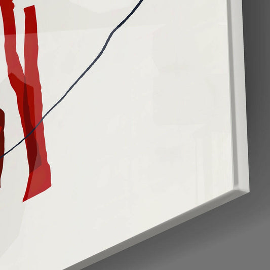 Abstract Pattern Glass Wall Art