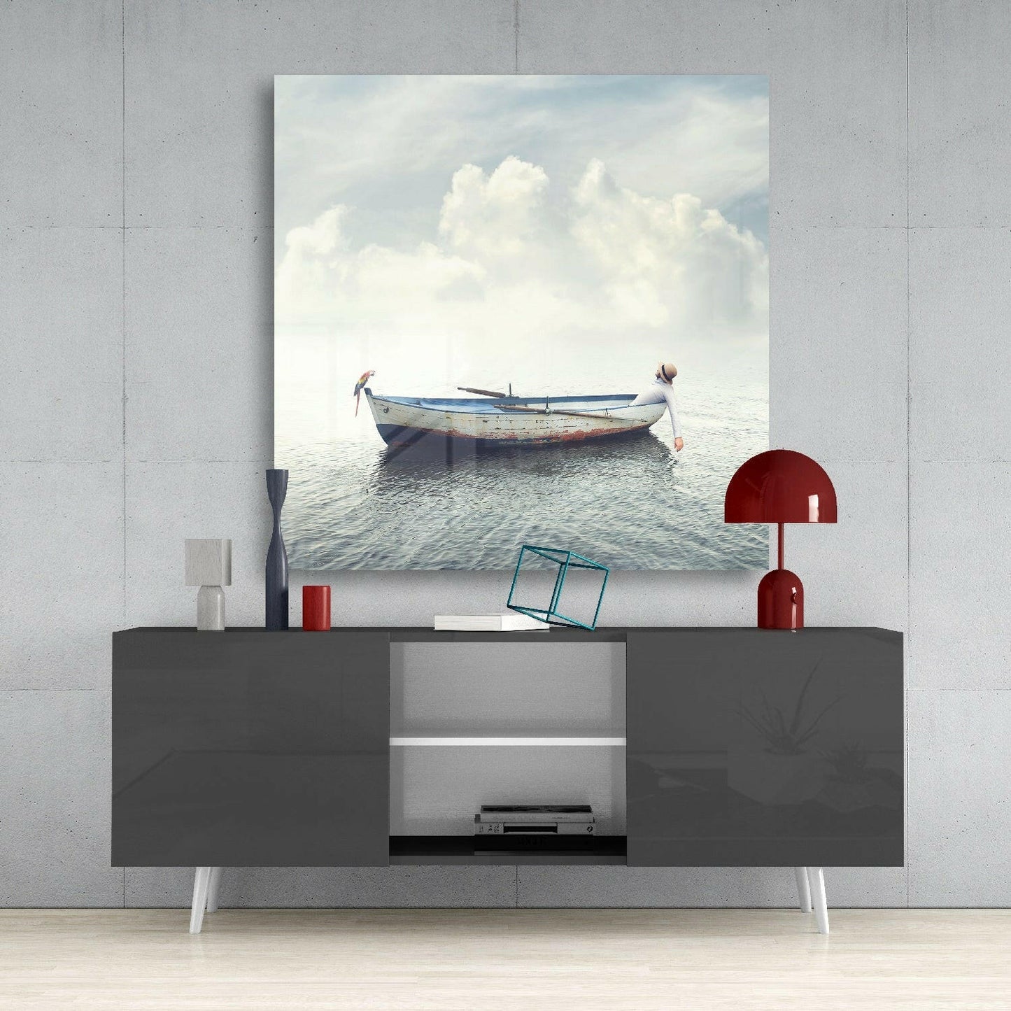 Marine Glass Wall Art