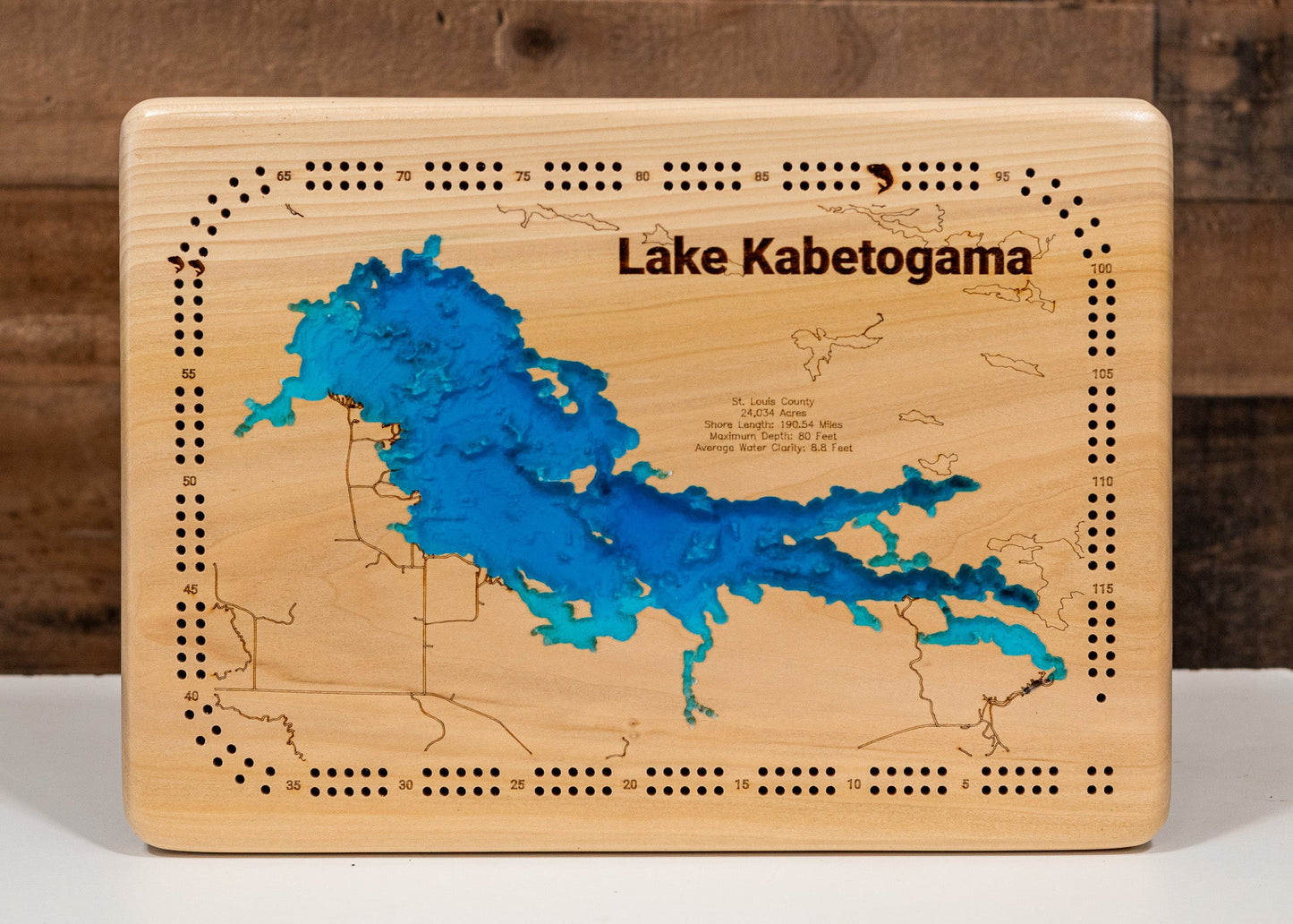 Kabetogama Lake in St. Louis County, Minnesota