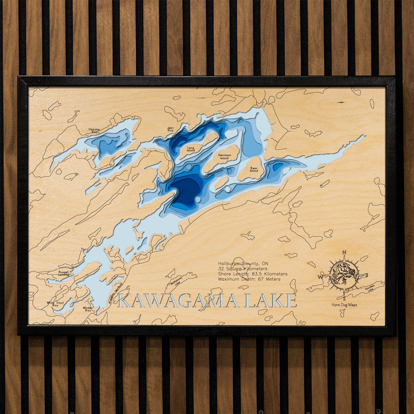 Kawagama Lake in Haliburton County, Ontario