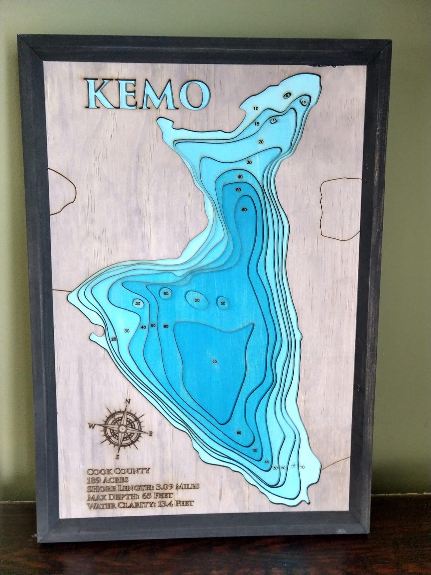 Kemo Lake in Cook County, Minnesota