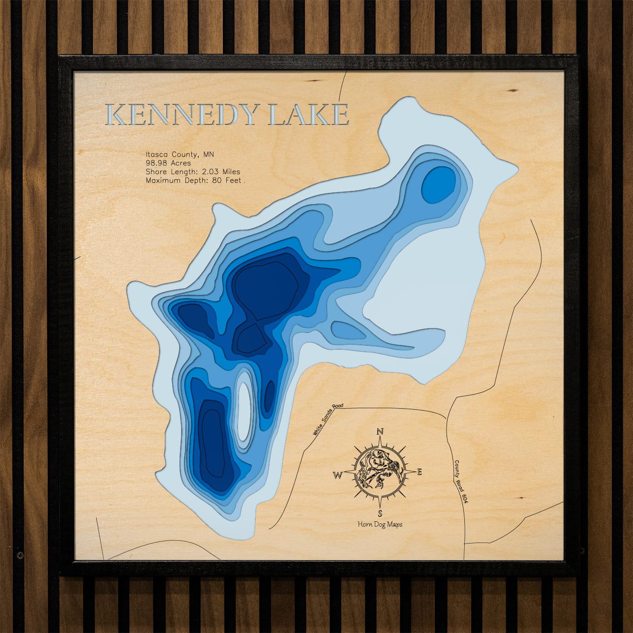 Kennedy Lake in Itasca County, Minnesota