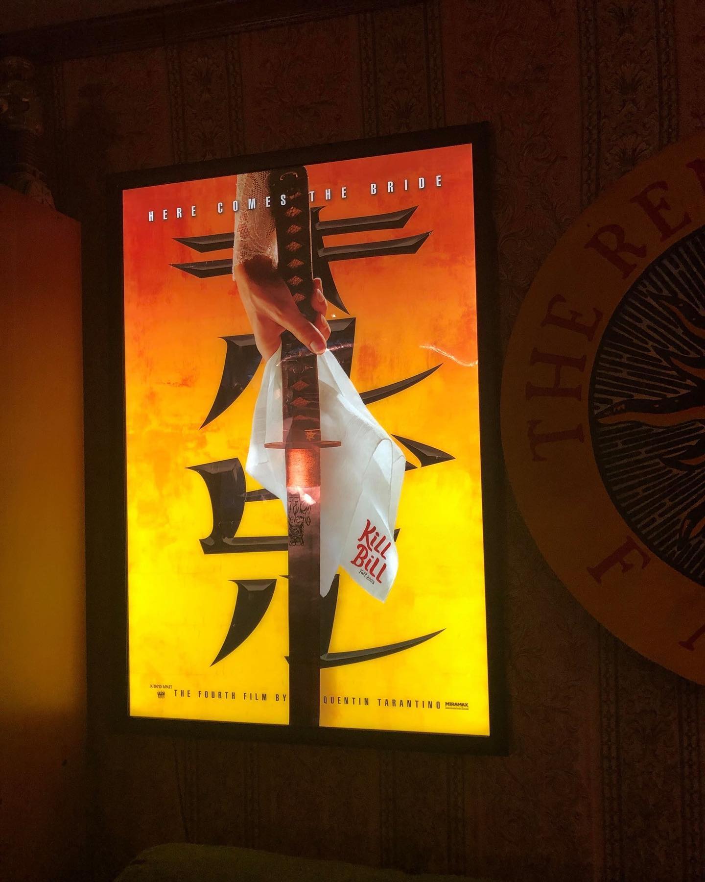 1 Qty Glowbox "World Famous" LED Poster Frame - Select Poster Size: