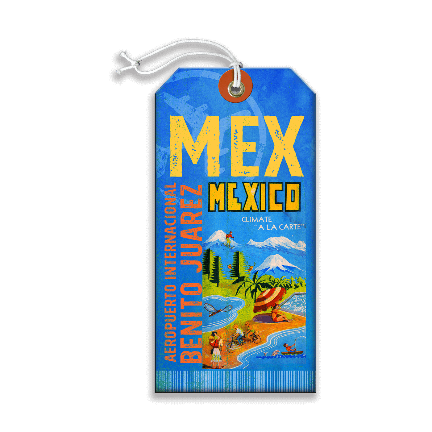 Benito Juarez International Airport - Luggage Tag