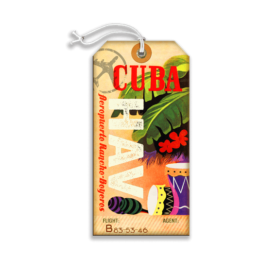Rancho-Boyeros Airport, Havana, Cuba - Luggage Tag