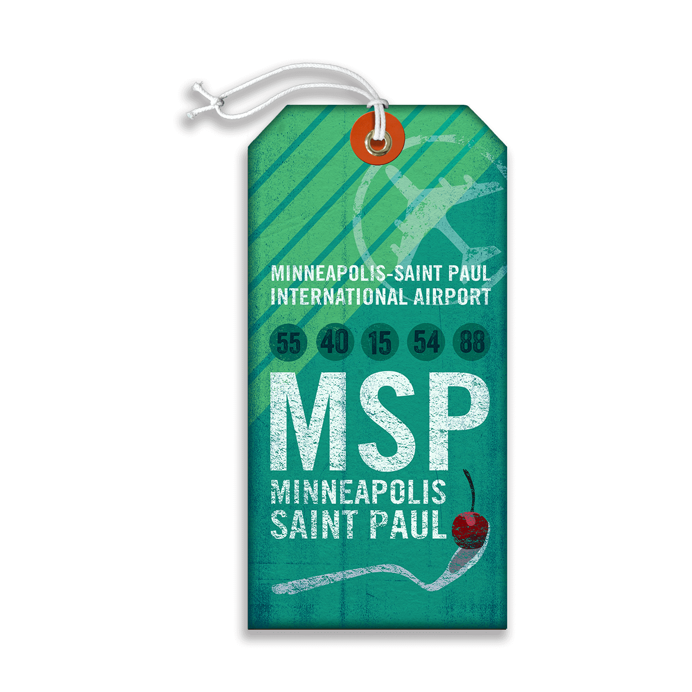 Minneapolis Saint Paul Airport - Luggage Tag