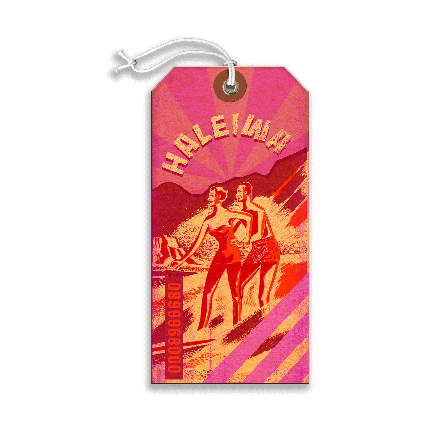 Haleiwa Luggage Tag