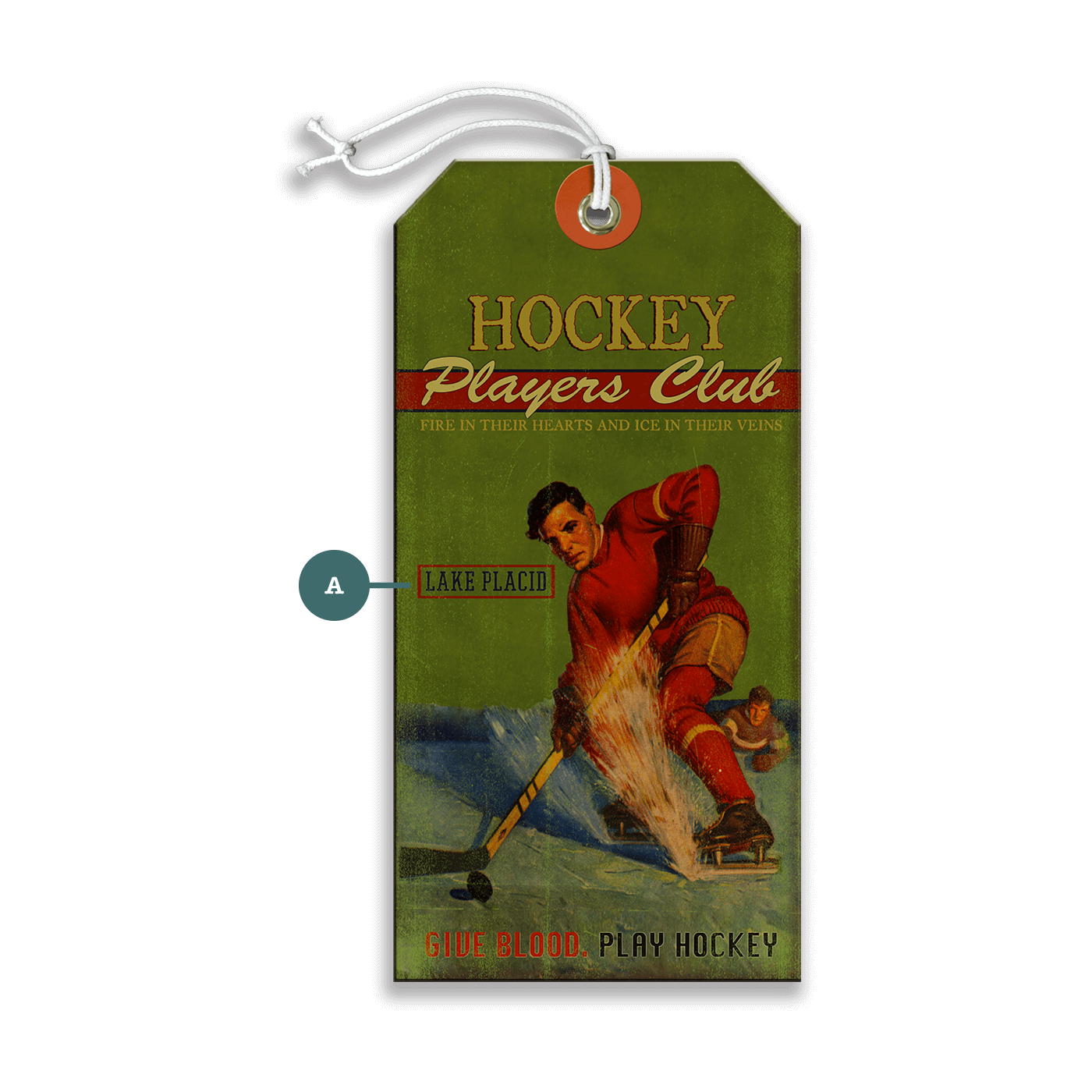Hockey Players Club - Luggage Tag