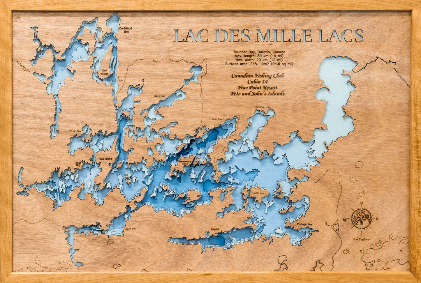 Lac Des Mille Lacs in Thunder Bay District, Ontario, Canada