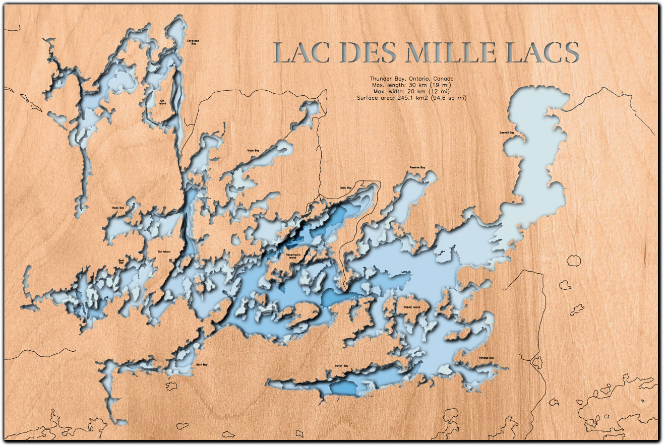 Lac Des Mille Lacs in Thunder Bay District, Ontario, Canada