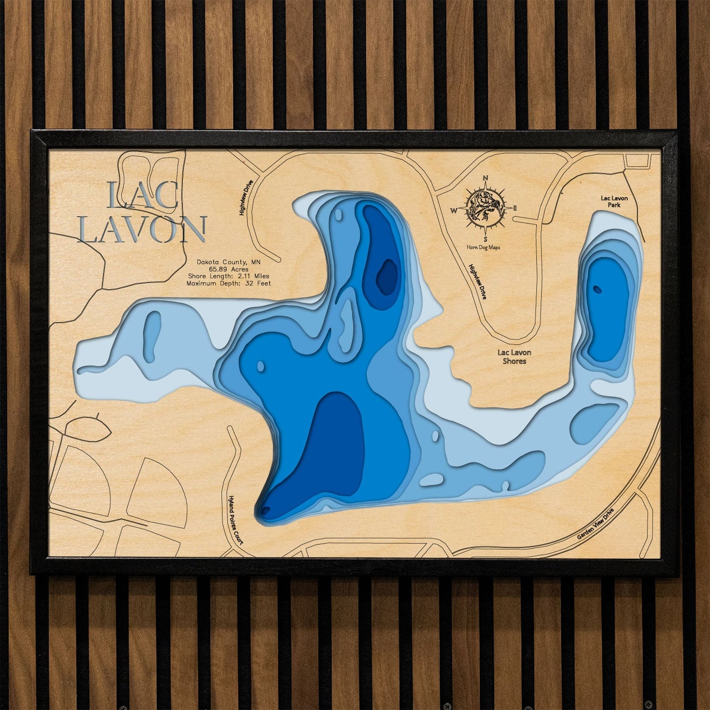 Lac Lavon in Dakota County, Minnesota
