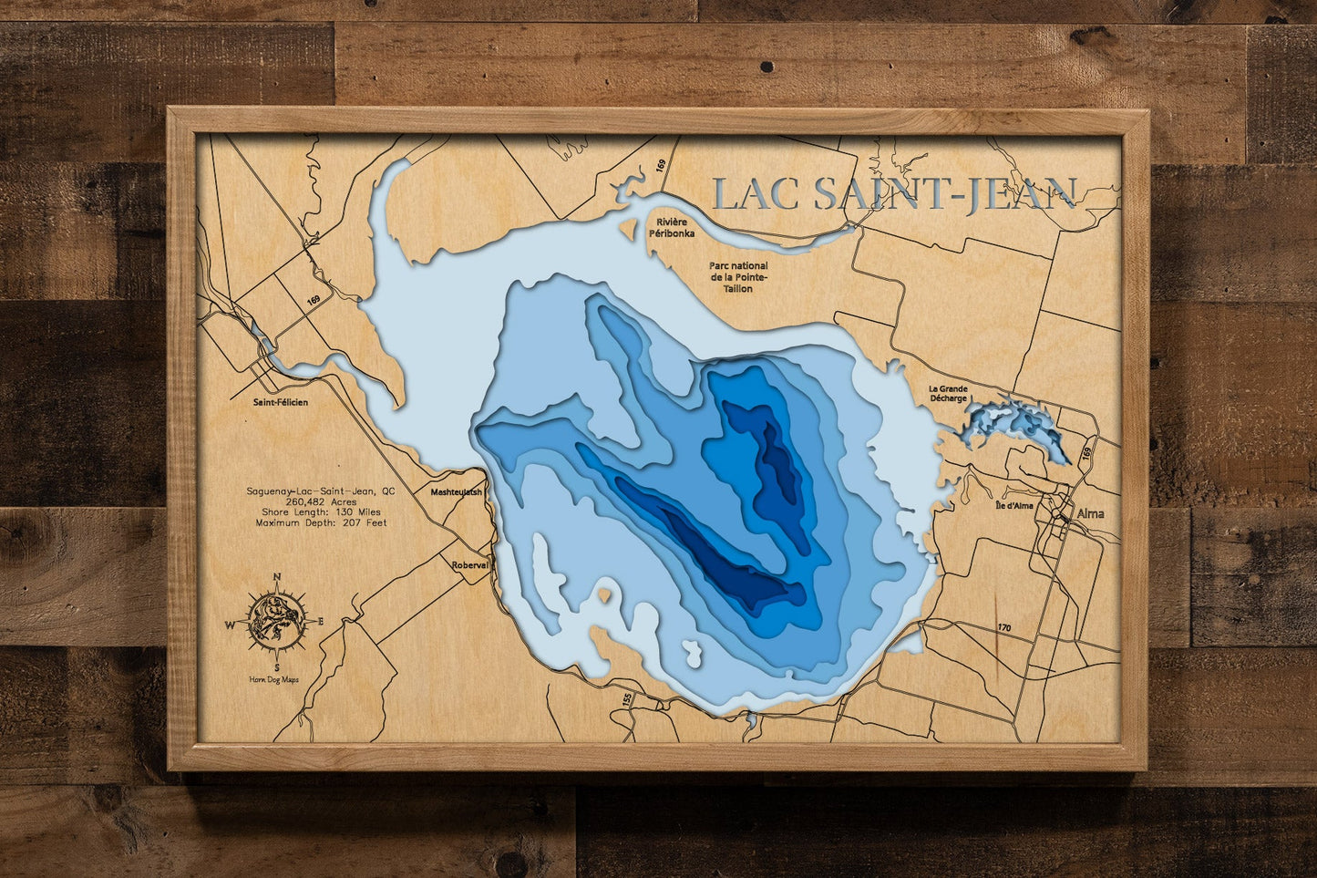 Lac Saint-Jean in Saguenay–Lac-Saint-Jean, Quebec