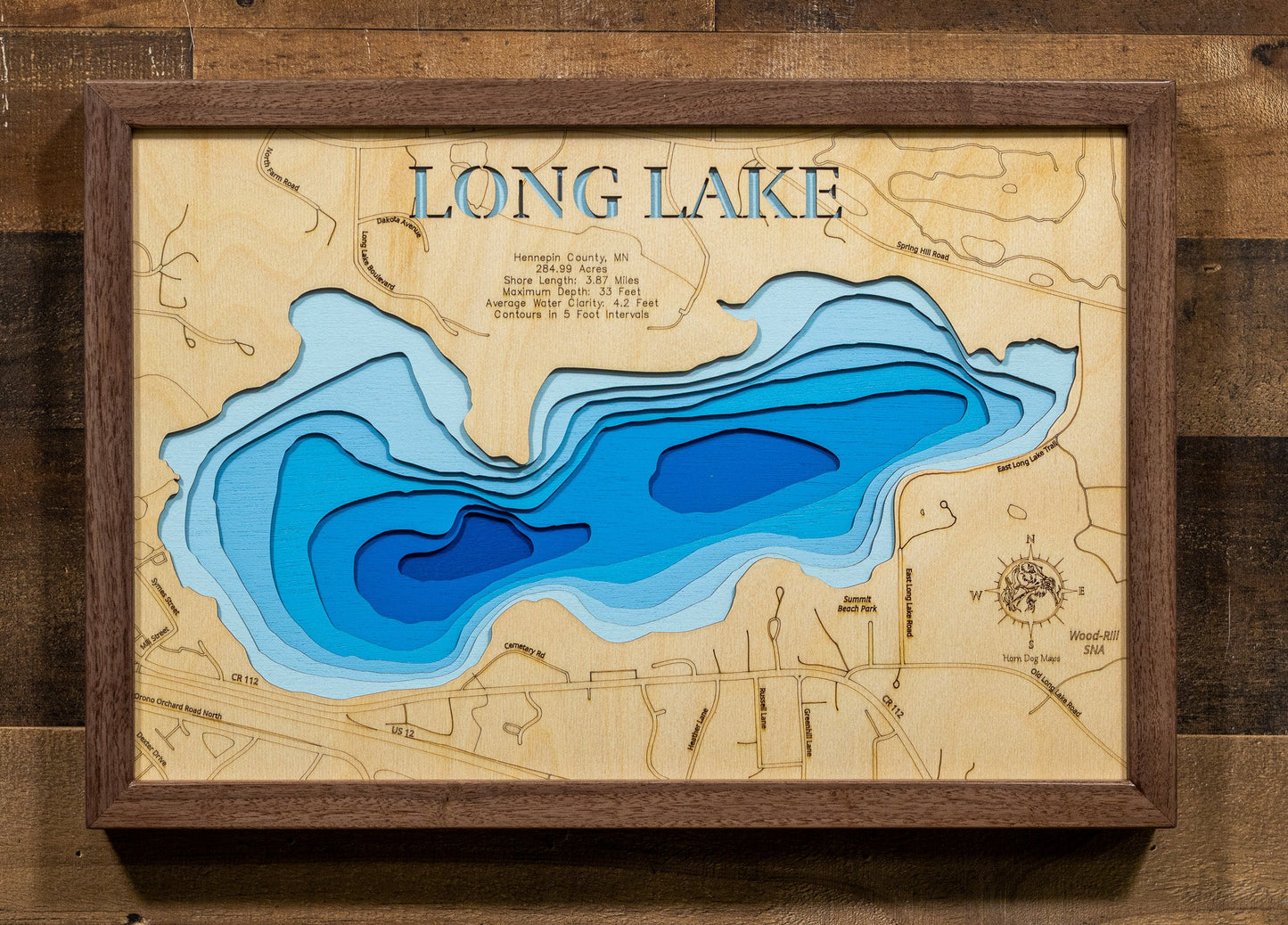 Long Lake in Hennepin County, Minnesota