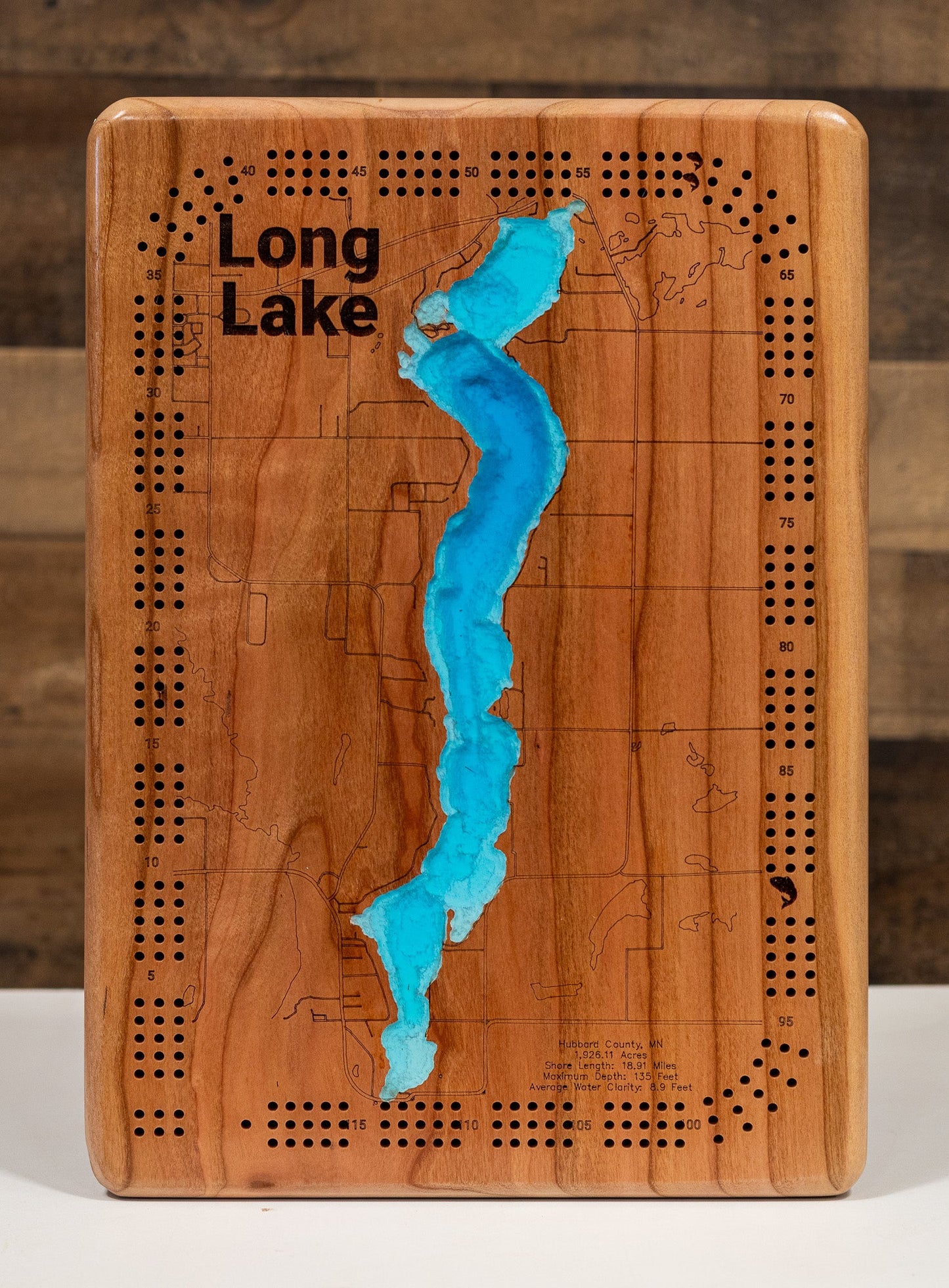 Long Lake in Hubbard County, Minnesota