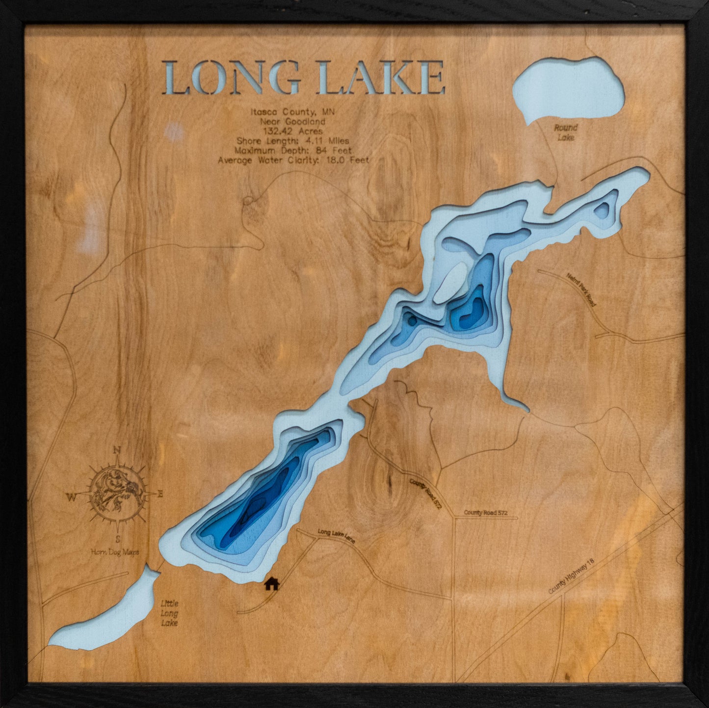 Long Lake in Itasca County, Minnesota