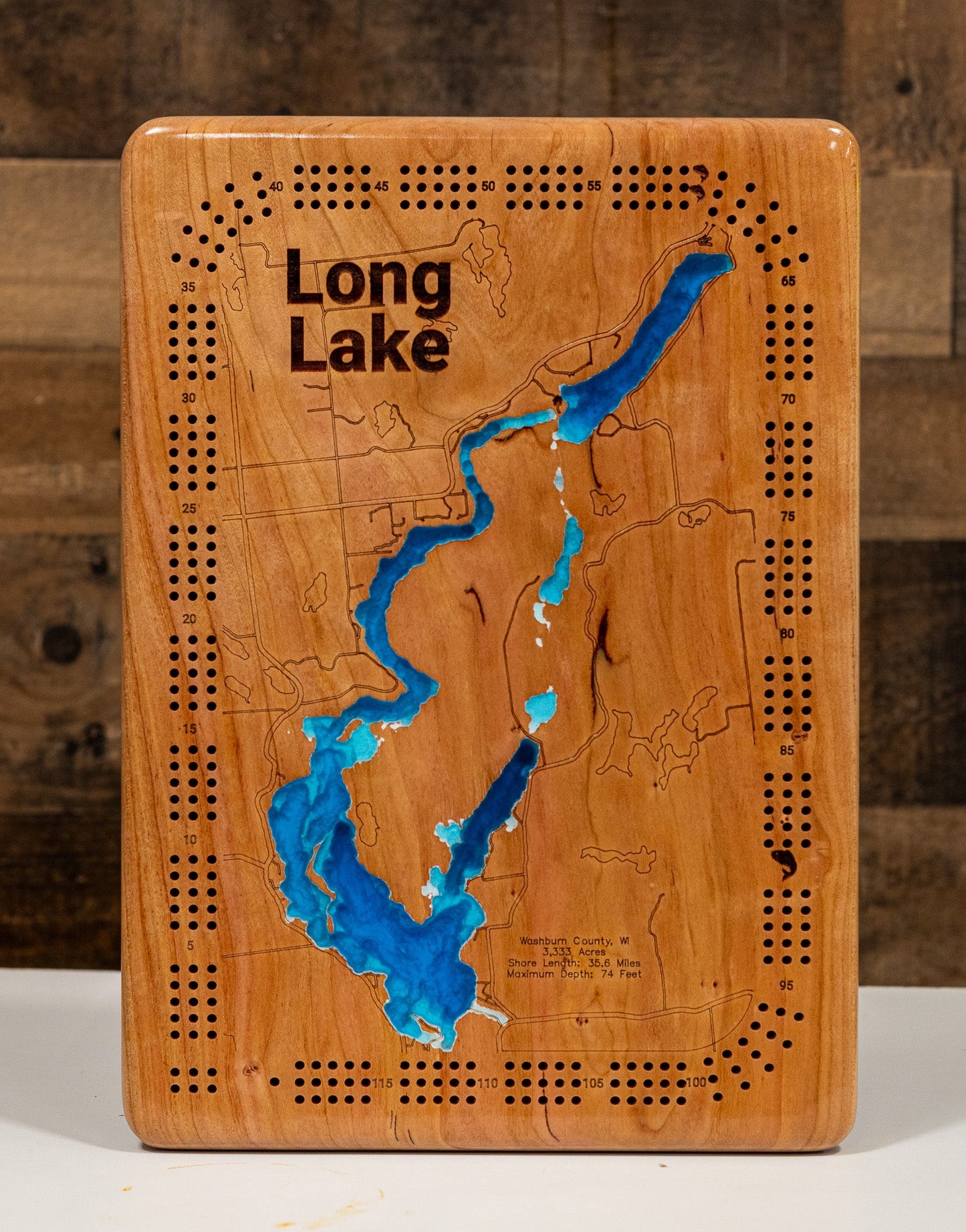 Long Lake in Washburn County, Wisconsin
