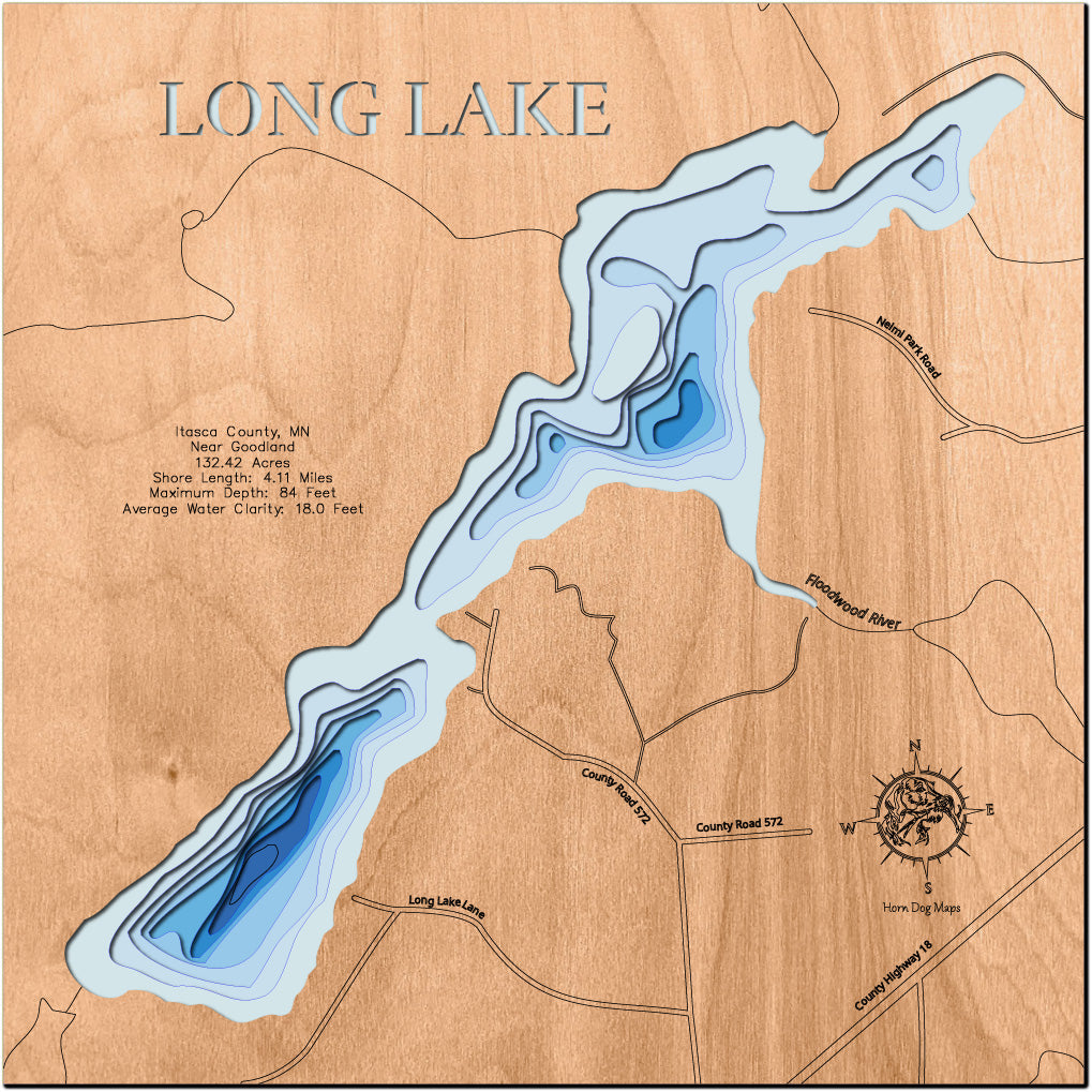 Long Lake in Itasca County, Minnesota