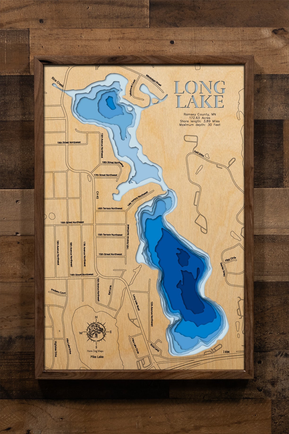 Long Lake in Ramsey County, Minnesota