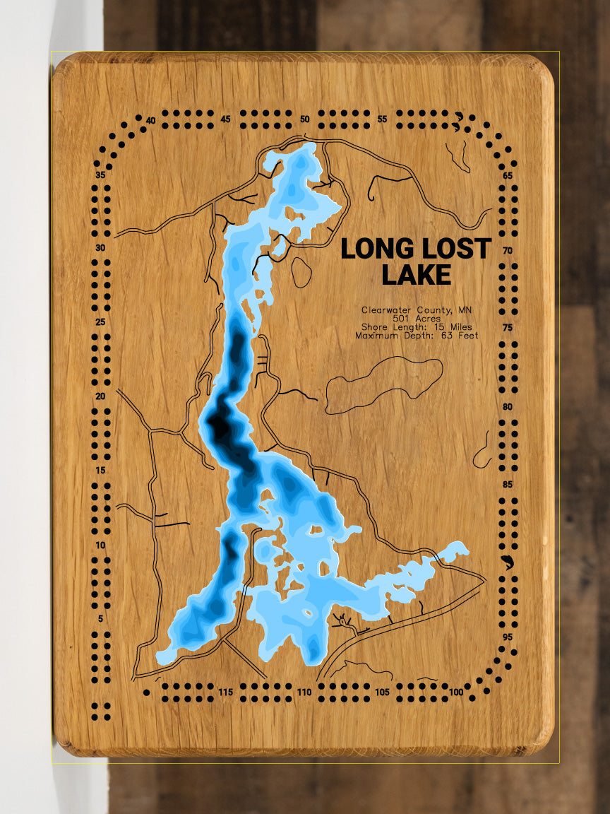 Long Lost Lake in Clearwater County, Minnesota