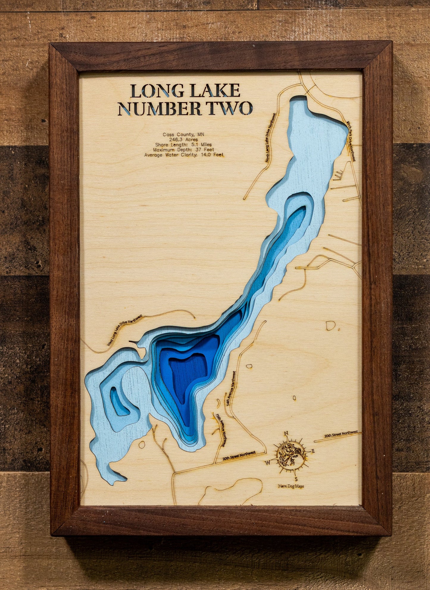 Long Lake Number Two in Cass County, Minnesota