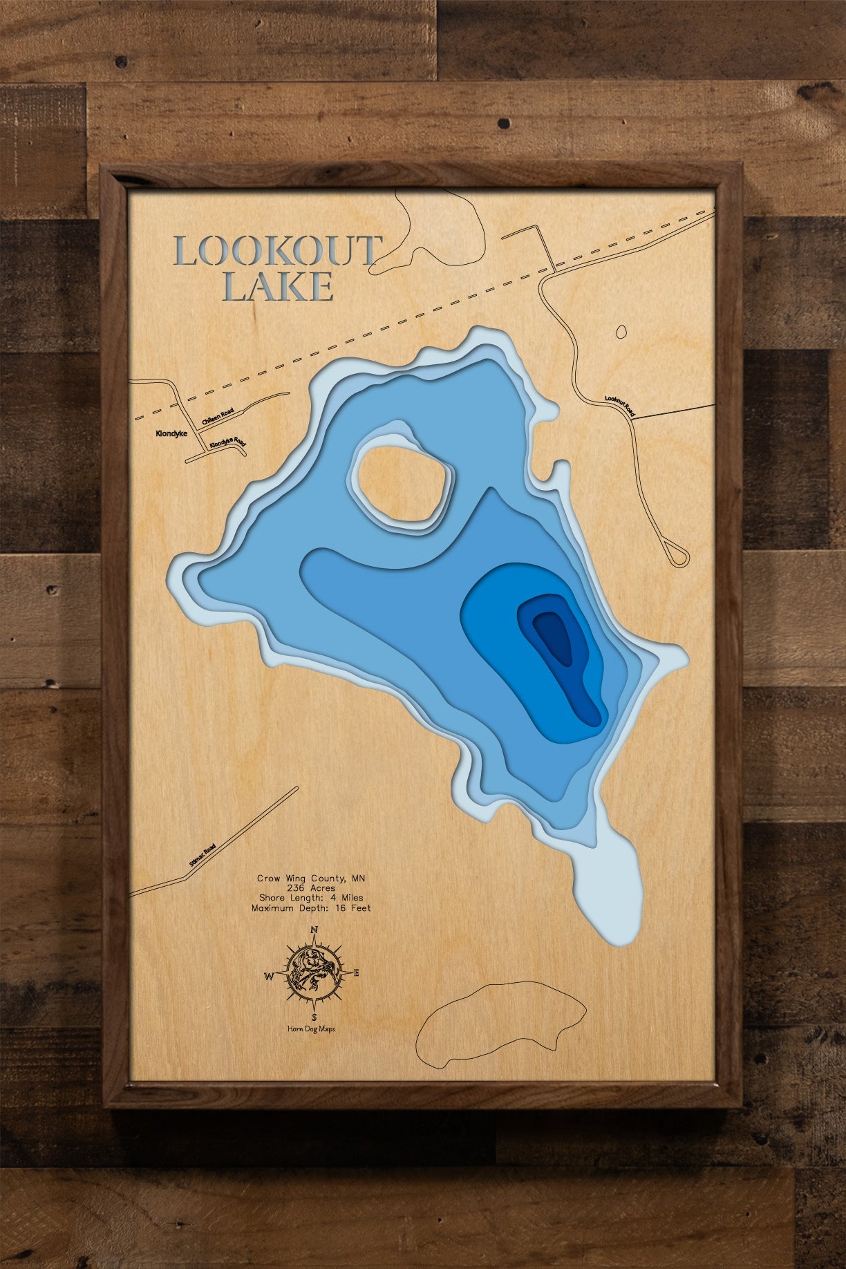 Lookout Lake in Crow Wing County, Minnesota