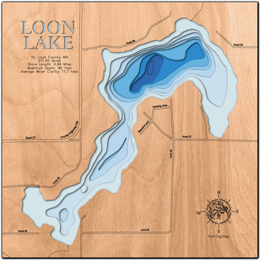 Loon Lake in St. Louis County, Minnesota