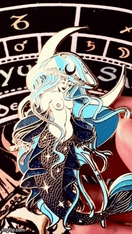 Enamel Pin - Luna Celestial Mermaid