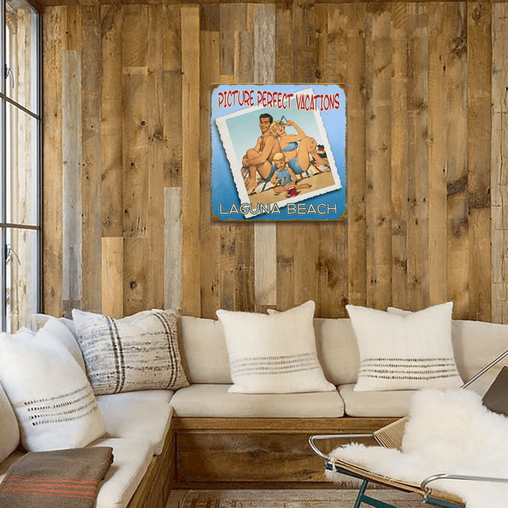 Picture Perfect Vacations - Wood & Metal Wall Art