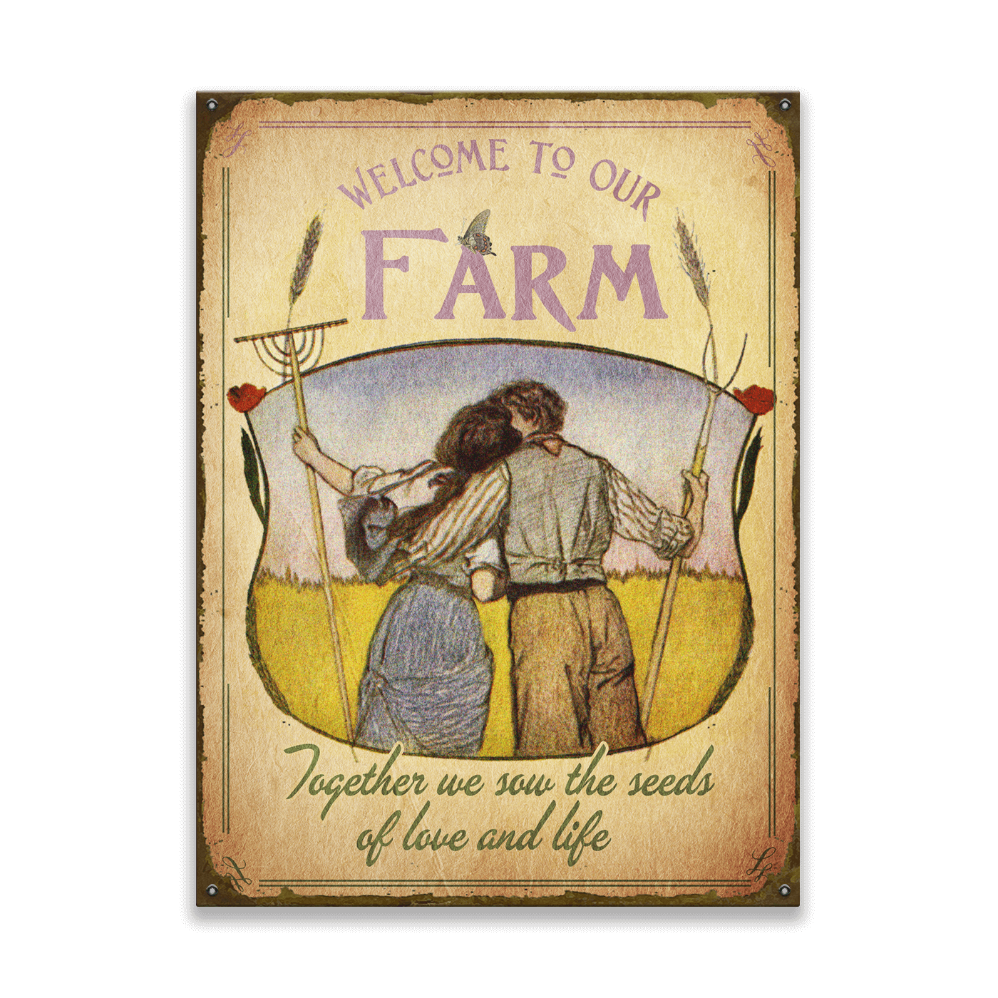 Together We Sow: Generic - Wood & Metal Wall Art