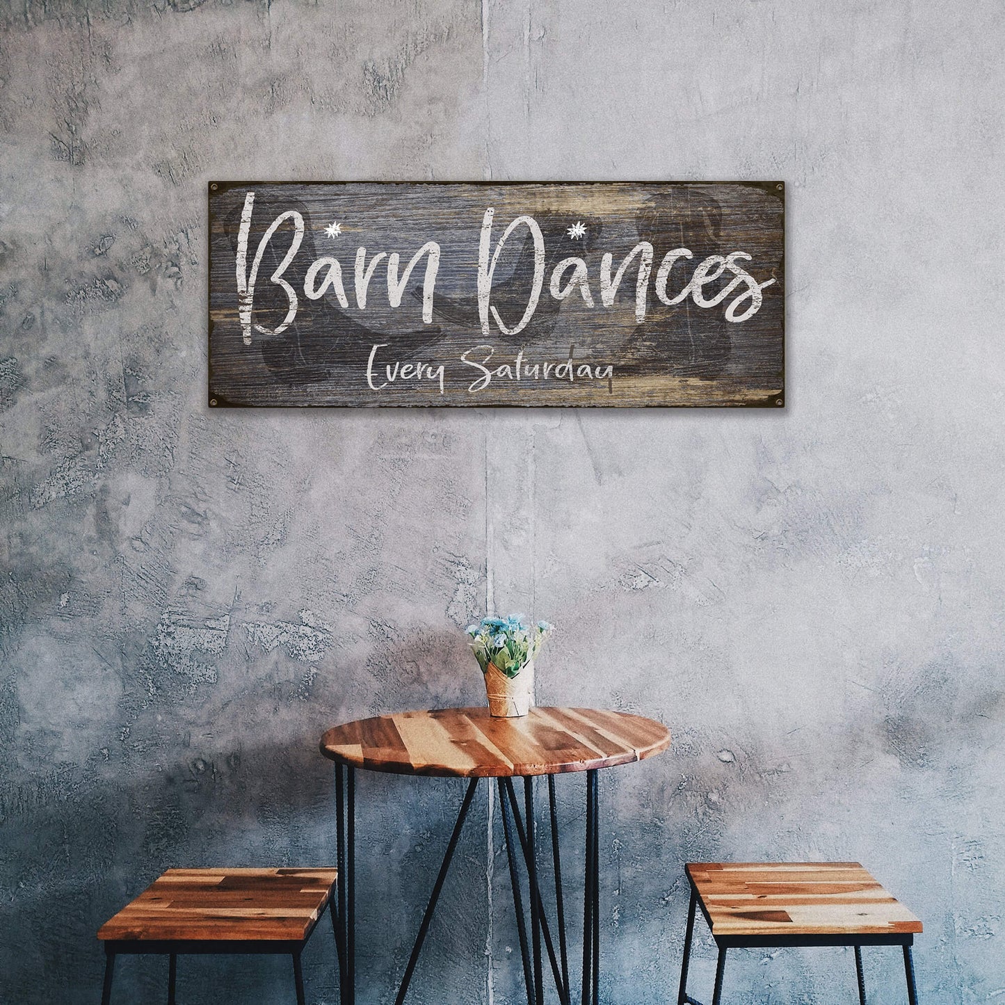 Barn Dances - Wood & Metal Wall Art