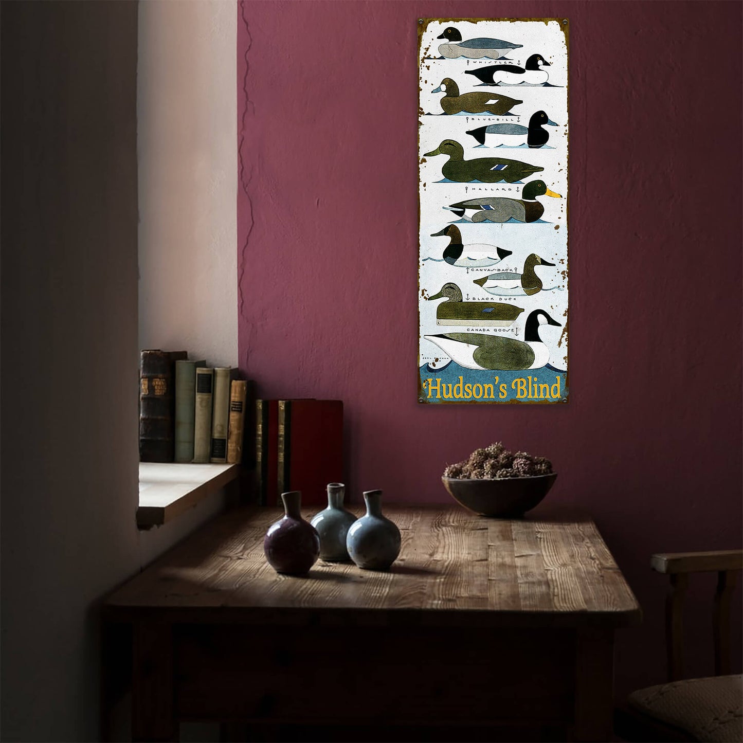 Duck Decoy - Wood & Metal Wall Art