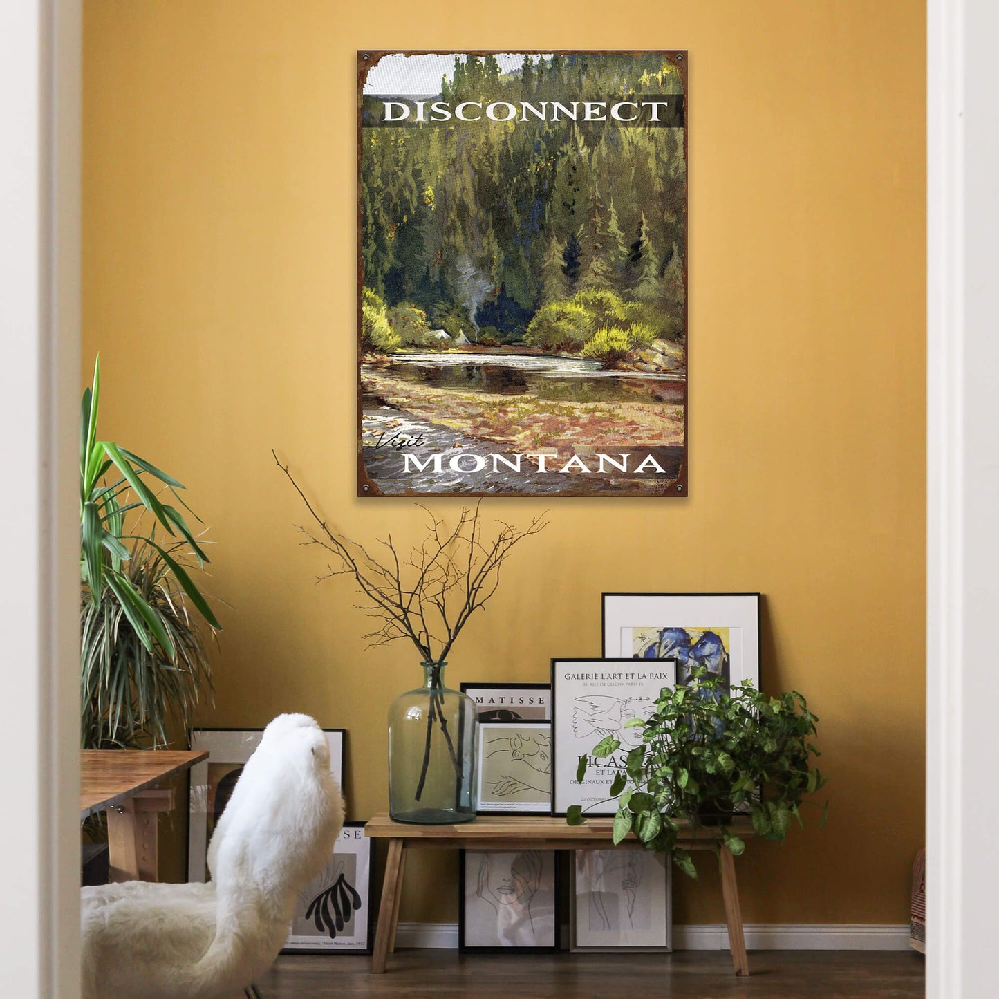 Disconnect in Nature - Wood & Metal Wall Art
