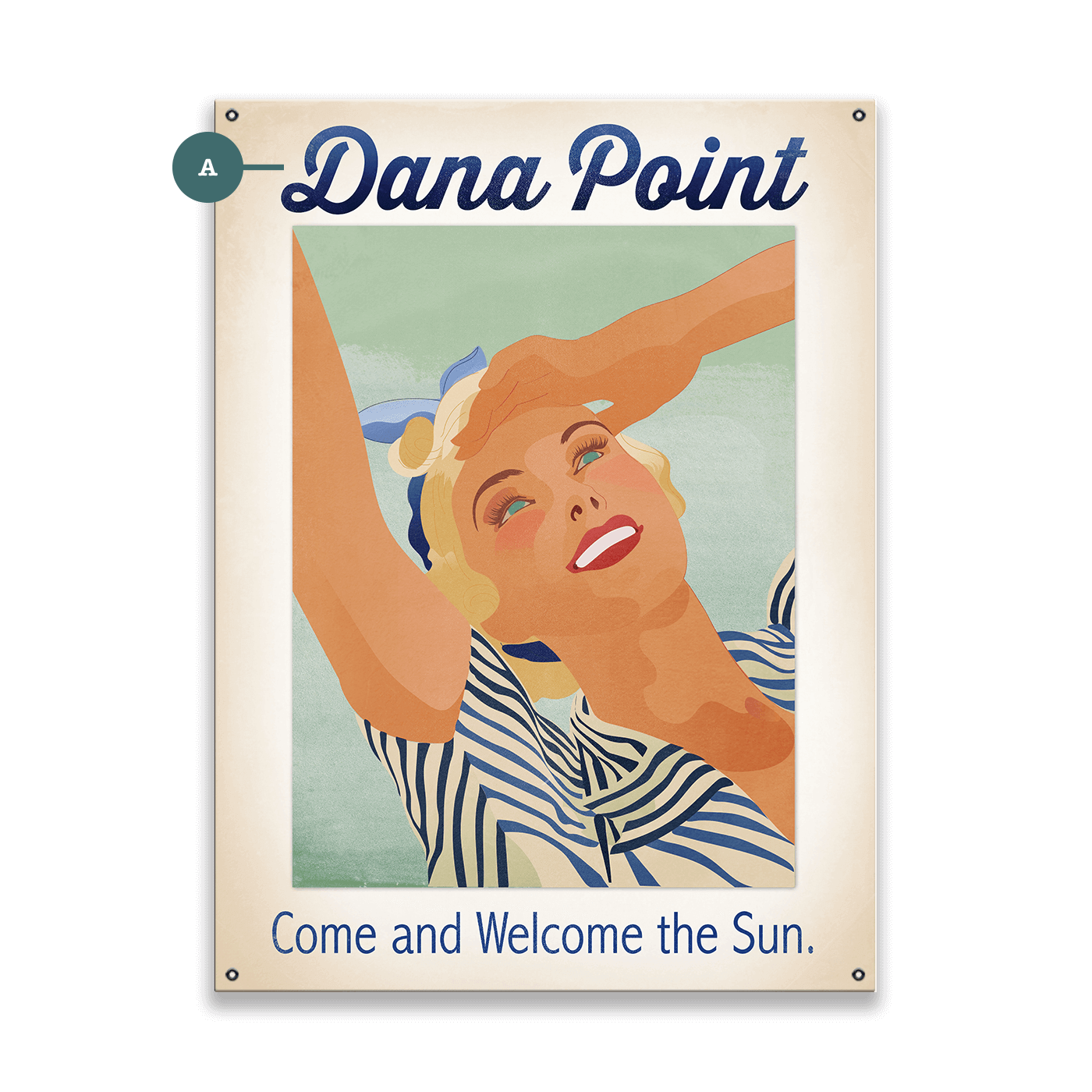 Welcome the Sun - Wood & Metal Wall Art