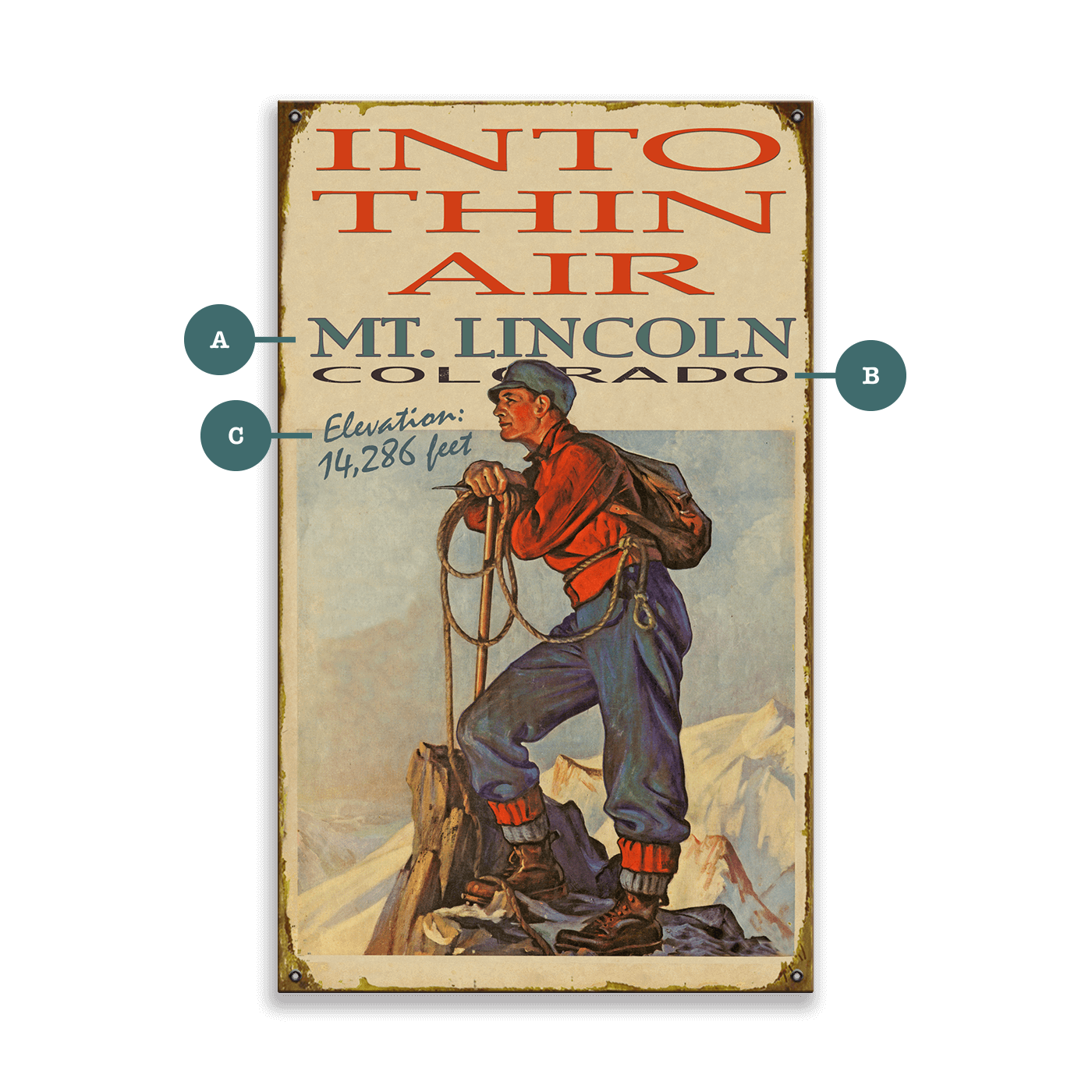 Into Thin Air - Wood & Metal Wall Art