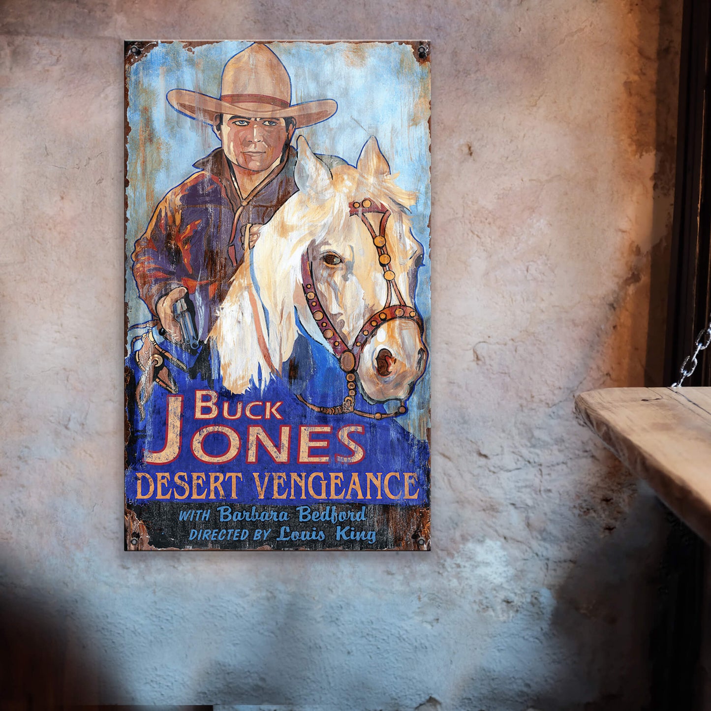 Desert Vengeance - Wood & Metal Wall Art