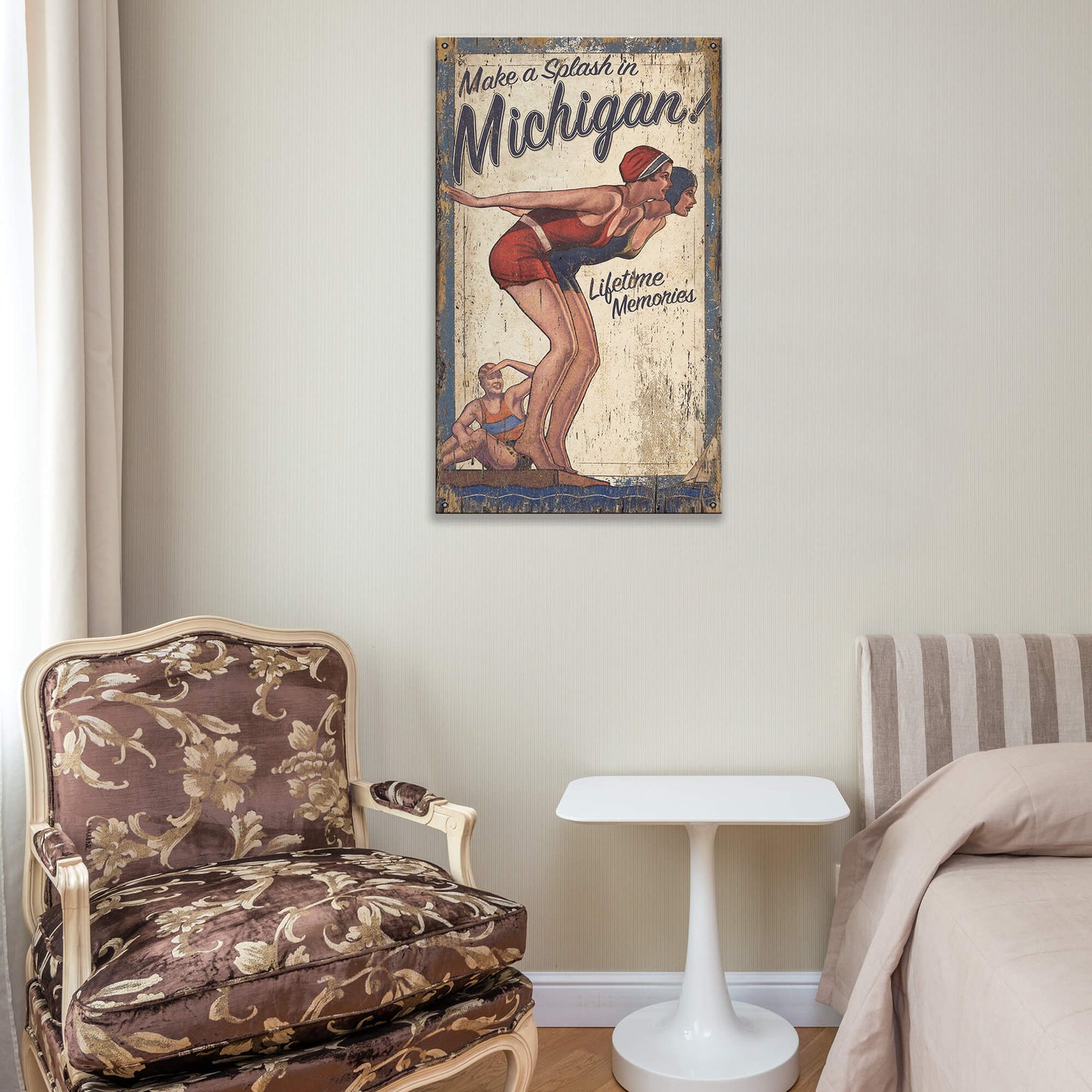 Make a Splash - Wood & Metal Wall Art