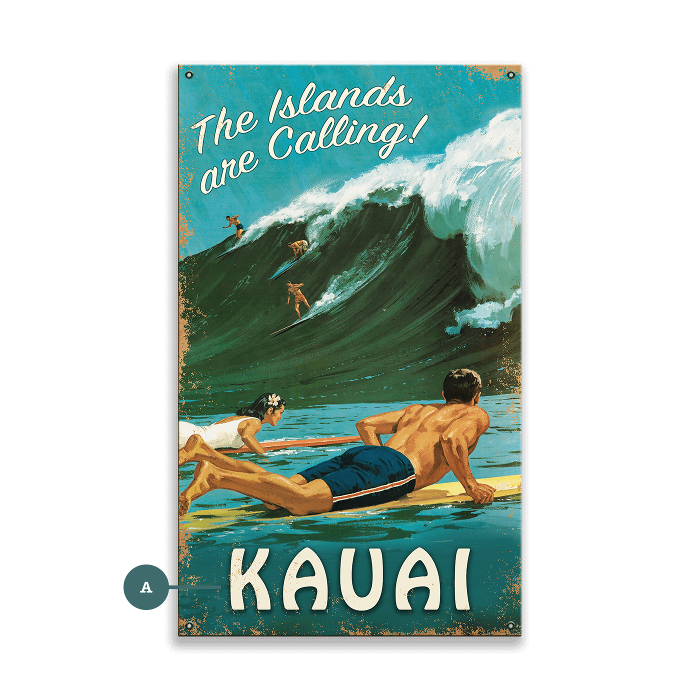 The Islands are Calling - Wood & Metal Wall Art